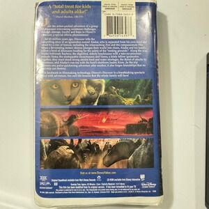 Disney Dinosaur VHS Movie 2001 Clamshell Case Stock 21575‎ THX Certified PG